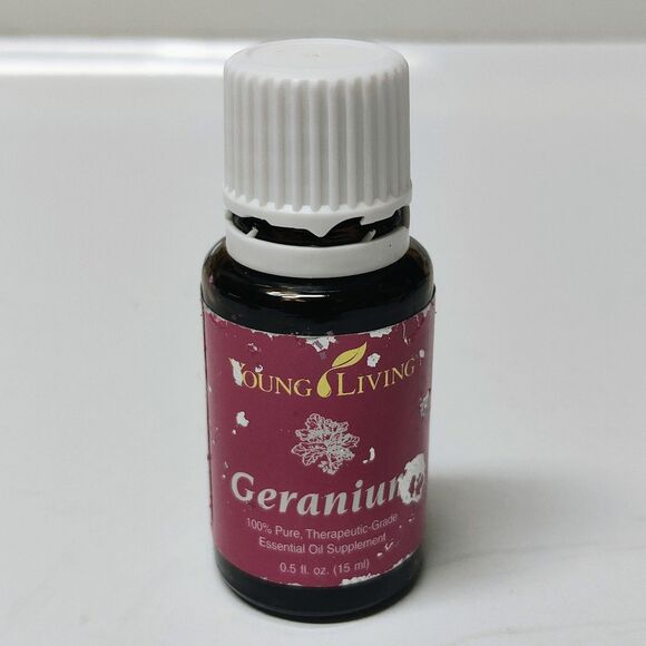 Young Living Essential Oil ~GERANIUM~15ml ~ Opened-75% Full - Picture 1 of 5